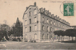 ZY 15-(03) VICHY - L' HOPITAL MILITAIRE , COUR INTERIEURE - 2 SCANS - Vichy