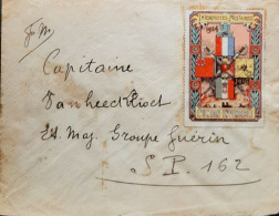 Lettre Interpretes Militaires 1914 1918 Vers Secteur 162 - Lettres & Documents