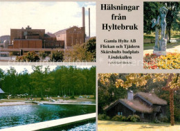 73652576 Hyltebruk Gamla Hylte AB Flickan Och Tjaedern Skaershults Badplats Lind - Suède