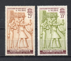 MALI  PA  N° 22 + 23    NEUFS SANS CHARNIERE  COTE 3.50€    MONUMENTS DE NUBIE - Malí (1959-...)