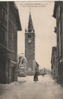 ZY 16-(04) BARCELONNETTE - TOUR CARDINALIS SOUS LA NEIGE  - 2 SCANS - Barcelonnetta