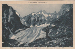 ZY 17-(05) LE COL DE LA TEMPLE - LE PIC COOLIDGE  ET LE FIFRE , VUS DE TUCKETT - 2 SCANS - Otros & Sin Clasificación