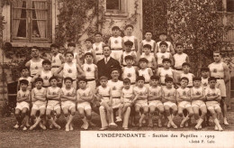 K0105 - L' INDÉPENDANTE - Section Des Pupilles - 1929 - Ecoles