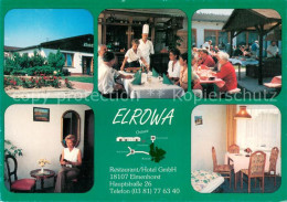 73652520 Elmenhorst Vorpommern Restaurant Hotel Elrowa Gaststube Zimmer Terrasse - Other & Unclassified