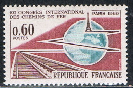 FRANCE : N° 1488 ** (Congrès International Des Chemins De Fer) - PRIX FIXE - Neufs