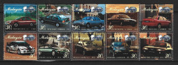 MALAISIE. N°589-94 De 1995. Voitures Proton. - Cars