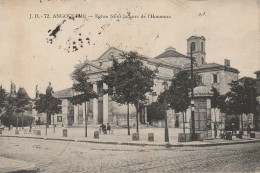 ZY 28-(16) ANGOULEME - EGLISE SAINT JACQUES DE L' HOUMEAU - PUBLICITE MAGGI , CHOCOLAT MENIER - 2 SCANS - Angouleme