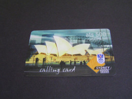 AUSTRALIA Prepaid Card. - Australie