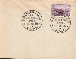 ALGERIE FDC ORAN 1956 - Briefe U. Dokumente