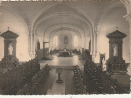 ZY 33-(21) ABBAYE DE N. D. DE CITEAUX , PAR NUITS SAINT GEORGES - INTERIEUR DE L' EGLISE  - 2 SCANS - Otros & Sin Clasificación