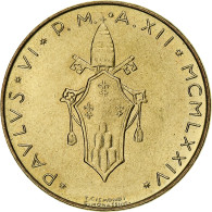 Vatican, Paul VI, 20 Lire, 1974 / Anno XII, Rome, Bronze-Aluminium, SPL, KM:120 - Vatikan