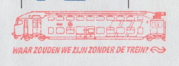 Meter Cover Netherlands 1990 Train - Railways - Eisenbahnen