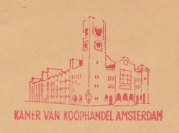 Meter Cover Netherlands 1966 Chamber Of Commerce Amsterdam - Ohne Zuordnung