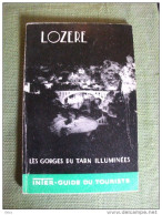 Lozère Inter-guide Du Touriste Circuits Publicités Carte - Toeristische Brochures