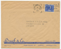 Firma Envelop Utrecht 1956 - Apotheek / Drogisterij - Zonder Classificatie