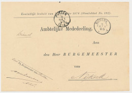 Kleinrondstempel Putten 1895 - Zonder Classificatie