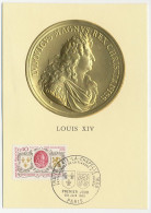 Maximum Card France 1968 Louis XIV - Autres & Non Classés