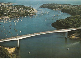 ZY 41-(29) LE PONT DE BENODET , L' ANSE DE PENFOUL , L' ESTUAIRE DE L' ODET - VUE AERIENNE - 2 SCANS - Autres & Non Classés