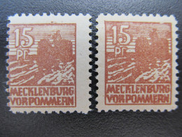 SBZ Nr. 37ye+za, 1946, Postfrisch, BPP Geprüft, Mi 105€ *DEK110* - Nuovi