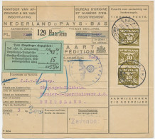 Em. Duif Pakketkaart Haarlem - Duitsland 1943 - Zonder Classificatie