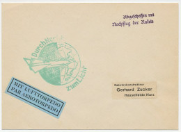 Cover / Cachet Germany ( 1933 ) Rocket Mail - Gerhard Zucker - Autres & Non Classés