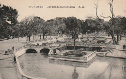 ZY 43-(30) NIMES - JARDIN DE LA FONTAINE - 2 SCANS - Nîmes