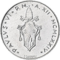 Vatican, Paul VI, 5 Lire, 1974 / Anno XII, Rome, Aluminium, SPL, KM:118 - Vatican