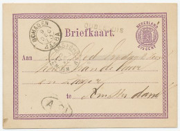 Naamstempel Oudesluis 1873 - Lettres & Documents