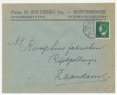 Firma Envelop Winterswijk 1940 - Stoomgrutterij / Pluimvee - Non Classés