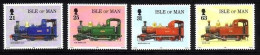 ISLE OF MAN MI-NR. 763-766 POSTFRISCH(MINT) EISENBAHN AUF MAN - LOKOMOTIVEN - Man (Ile De)