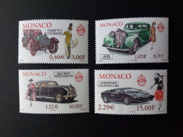 MONACO MI-NR. 2510-2513 POSTFRISCH(MINT) AUTO UND MODE(I) 2000 - Cars