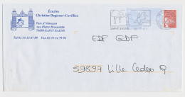 Postal Stationery / PAP France 2001 Horse Jumping - Golf - Ippica