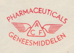 Meter Cover Netherlands 1959 Medicines - Pharmaceuticals - Chinine - Pharmacie