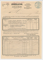 Fiscaal - Aanslagbiljet Haarlemmermeer 1872 - Fiscaux