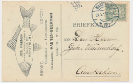 Firma Briefkaart Maastricht 1915 - Kaas - Vis - Fruit  - Sin Clasificación