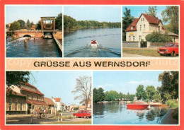 73652189 Wernsdorf Erkner Schleuse Wernsdorfer See Gaststaette Sonnenschein Dorf - Altri & Non Classificati