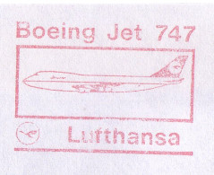 Meter Cover Netherlands 1999 Airplane - Boeing 747 - Lufthansa - Airplanes