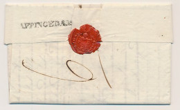 Solwerd - Distributiekantoor Appingedam - Groningen 1825  - ...-1852 Prephilately