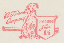Meter Cut USA 1952 Dog - Dalmation - Dalmatier - Autres & Non Classés