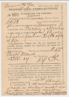 Spoorwegbriefkaart G. HYSM14 D - Locaal Te Amsterdam 1879 - Entiers Postaux