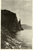 Denmark, Faroe Islands, Trøllkonufingur (1950s) Postcard - Faroe Islands