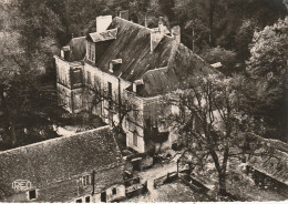 ZY 51-(36) NOHANT - LE CHATEAU DE GEORGE SAND - VUE AERIENNE - 2 SCANS - Other & Unclassified