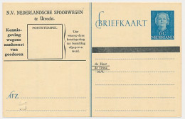 Spoorwegbriefkaart G. NS302 B - Postal Stationery