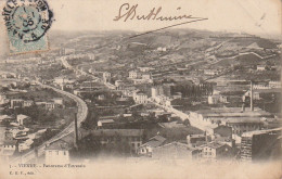 ZY 53-(38) VIENNE - PANORAMA D' ESTRESSIN - USINES - 2 SCANS - Vienne