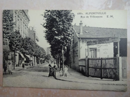 CPA 94 ALFORTVILLE Rue De Villeneuve - Alfortville