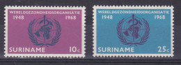 Suriname 1968 WHO World Health Organisation **/MNH - Suriname