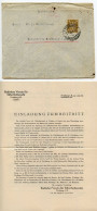 Germany 1925 Cover W/ Document; Freiburg (Breuisgau) - Badischer Verein Für Silberfuchszucht; 3pf. German Eagle - Lettres & Documents