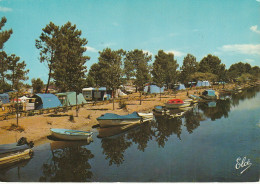 ZY 55-(40) BISCARROSSE - LE CAMPING DE NAVARROSSE  - 2 SCANS - Biscarrosse