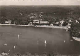 ZY 55-(40) HOSSEGOR - VUE AERIENNE - PLAGE SUR LE LAC MARIN - VILLAS - 2 SCANS - Hossegor