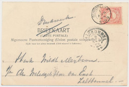 Kleinrondstempel Schoorldam 1904 - Non Classés
